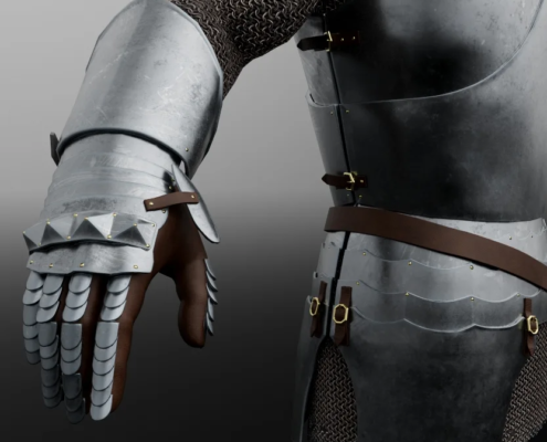Vigrid online render glove